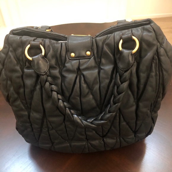 Authentic Miu Miu matalasse satchel/crossbody bag - Picture 9 of 9